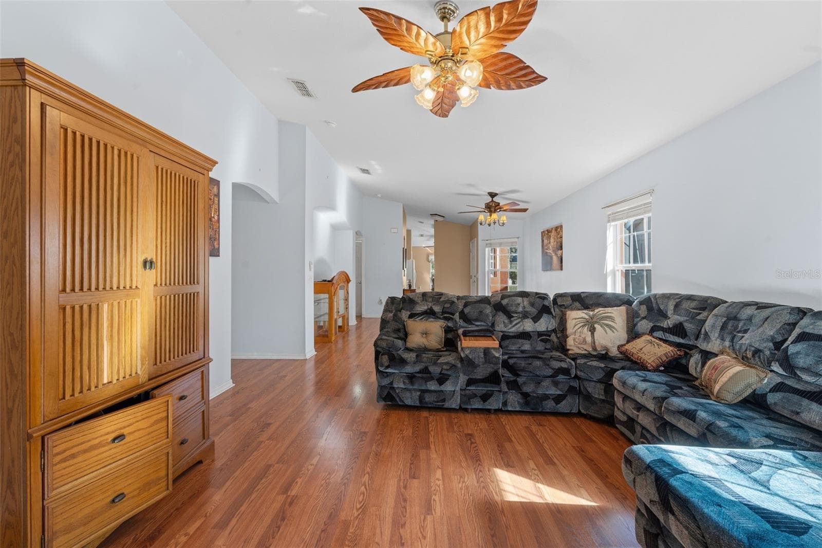 Living Room Area - 566 VINEYARD WAY, POINCIANA