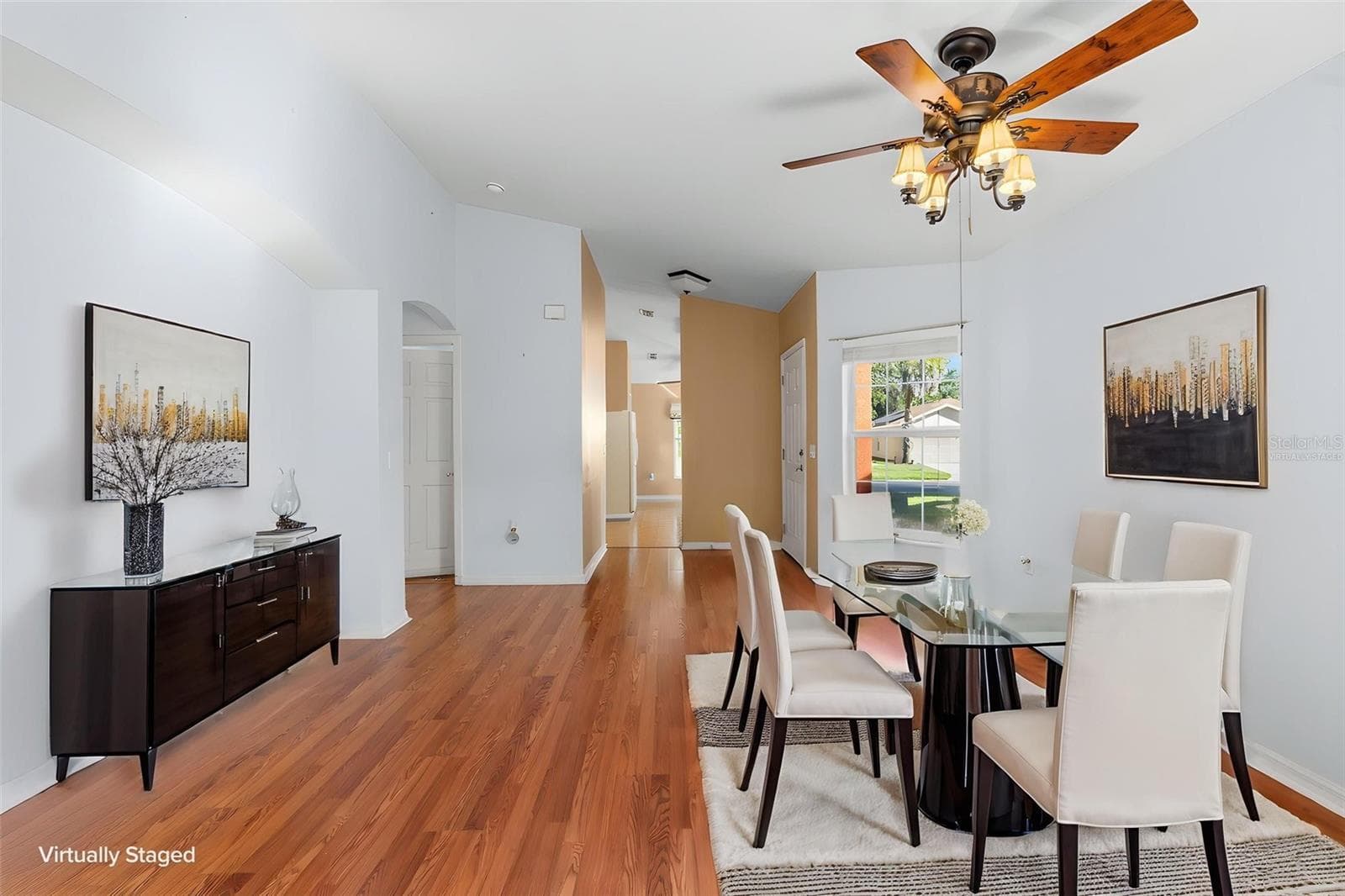 Virtually Staged Dining - 566 VINEYARD WAY, POINCIANA