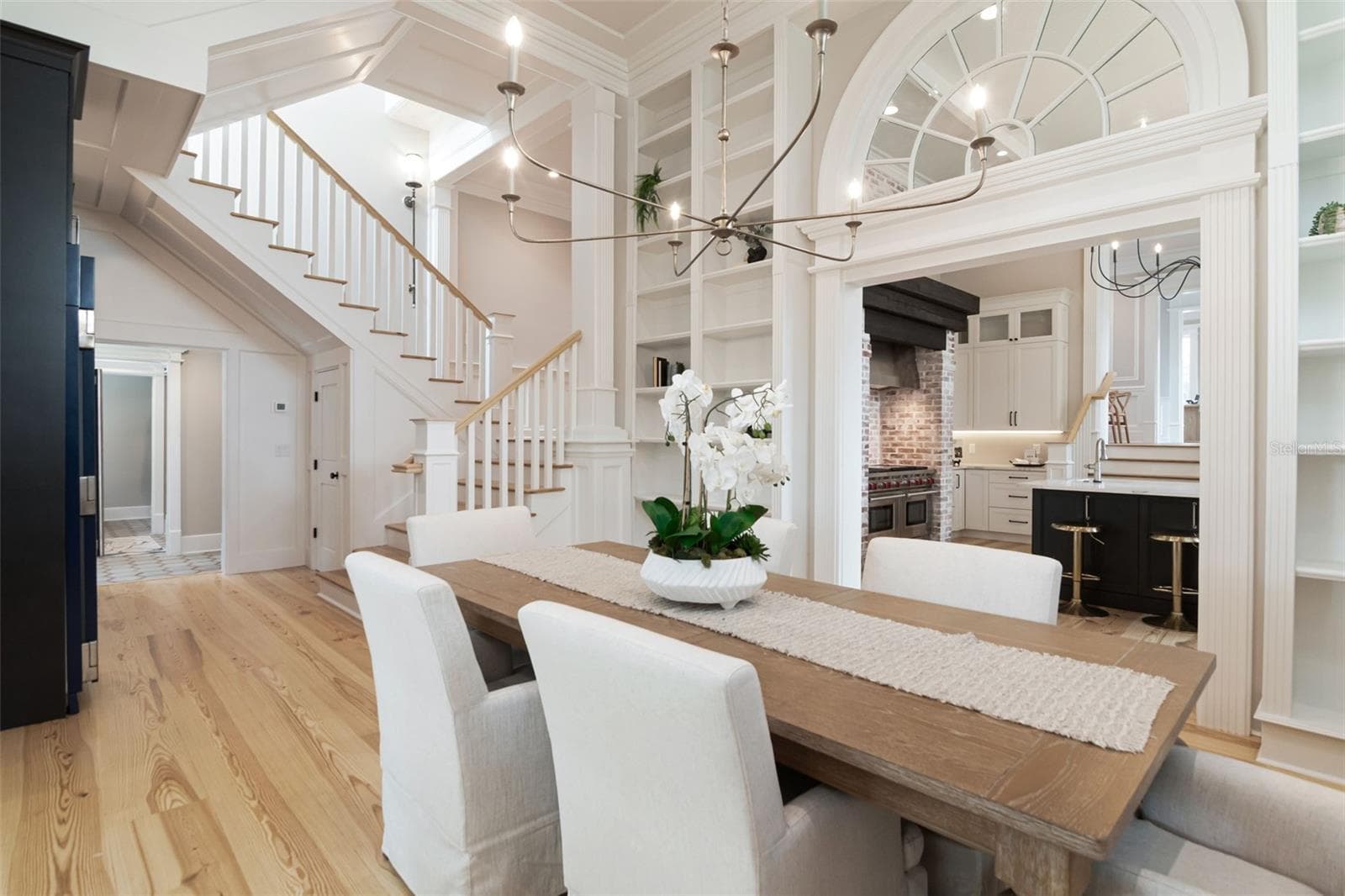 Your dining room is the central focus with volume ceilings and millwork that will leaving an impression - 4706 W SAN JOSE ST, TAMPA