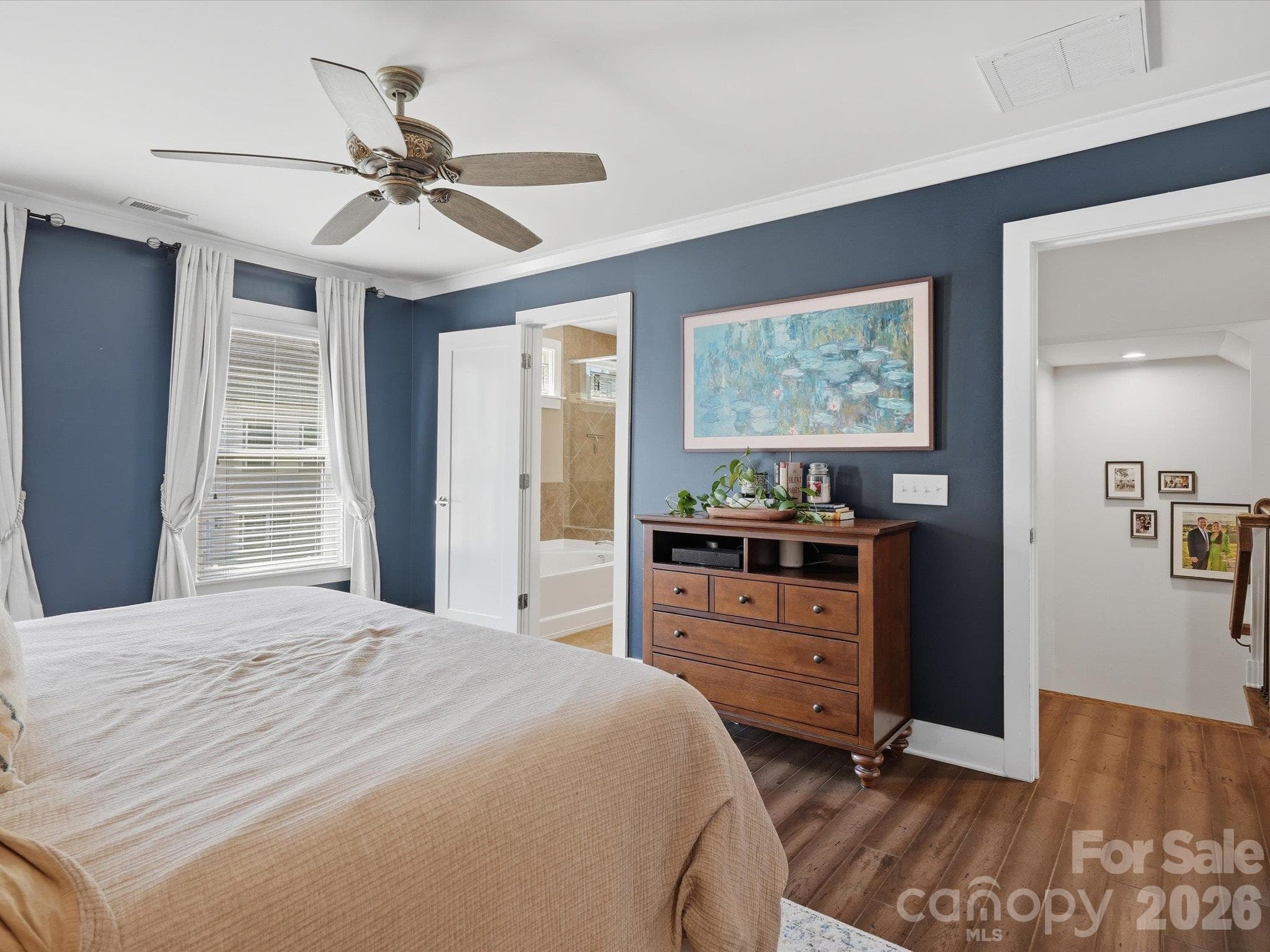 Primary bedroom - 1806 Sunnyside Avenue, Charlotte