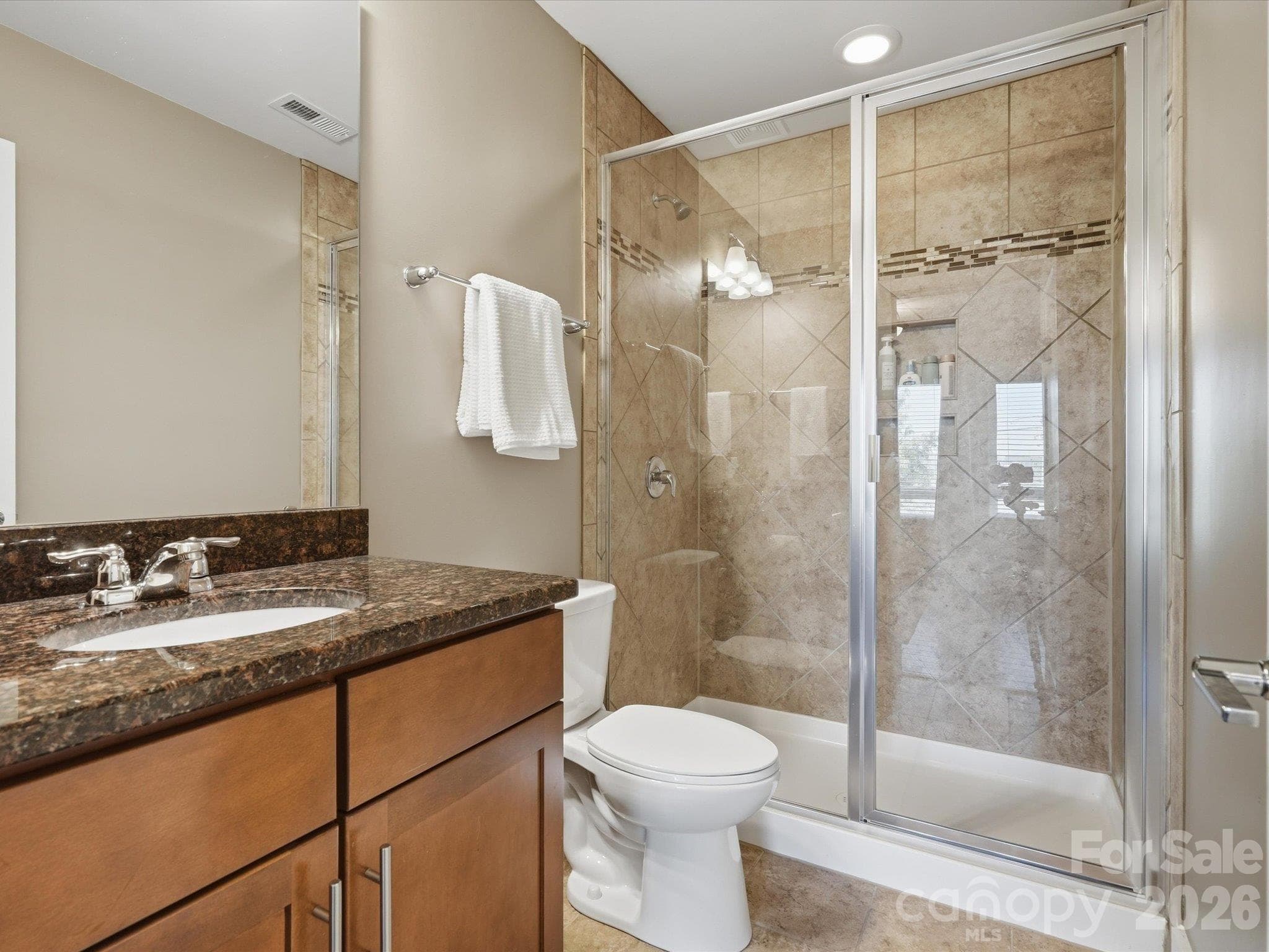 Guest bathroom - 3rd level - 1806 Sunnyside Avenue, Charlotte
