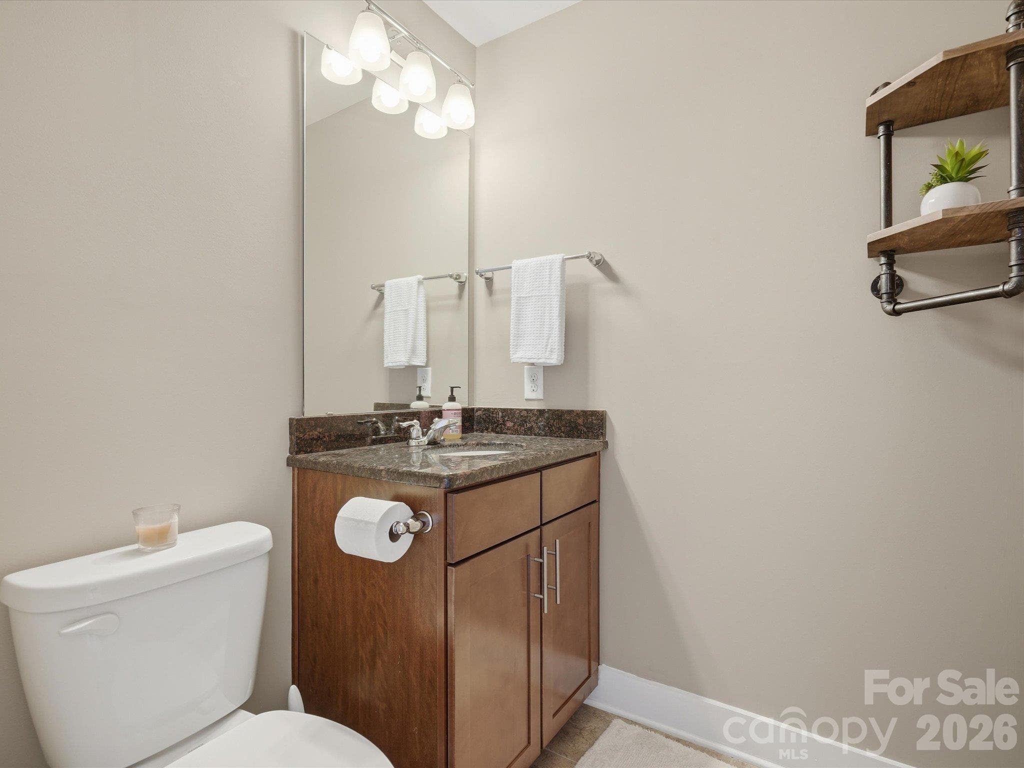 fourth floor half bathroom - 1806 Sunnyside Avenue, Charlotte