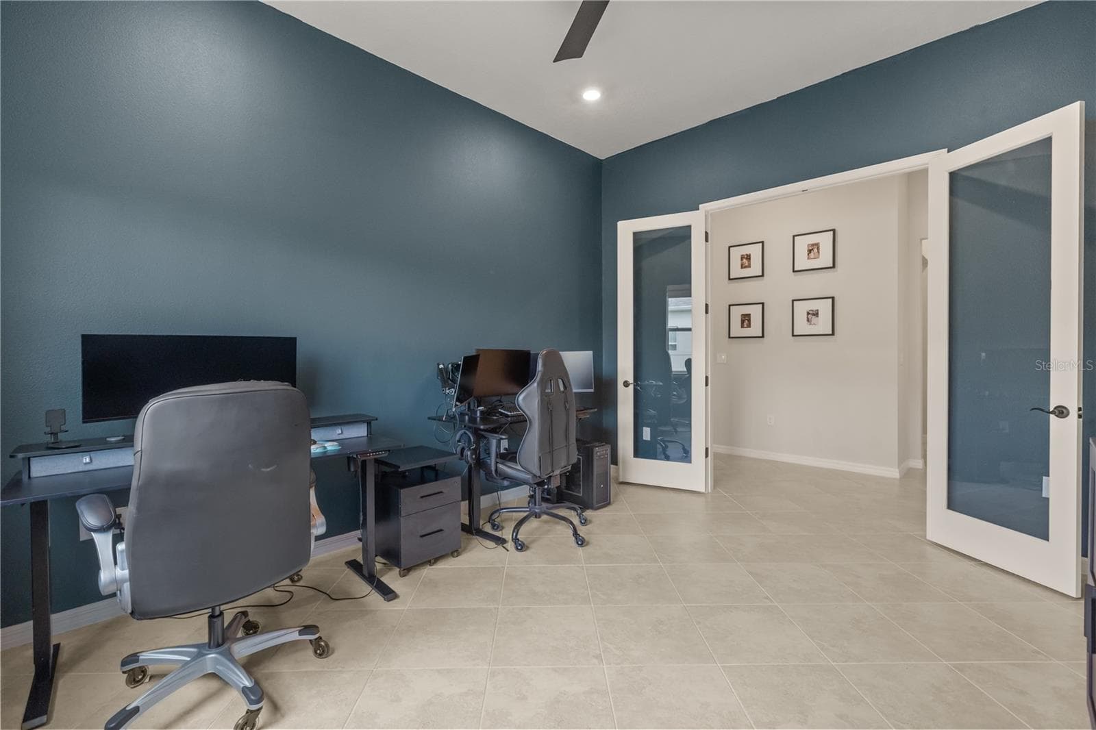 Bonus room/ flex space with French doors and oversized window - 4348 SUNSET PRESERVE BLVD, ORLANDO