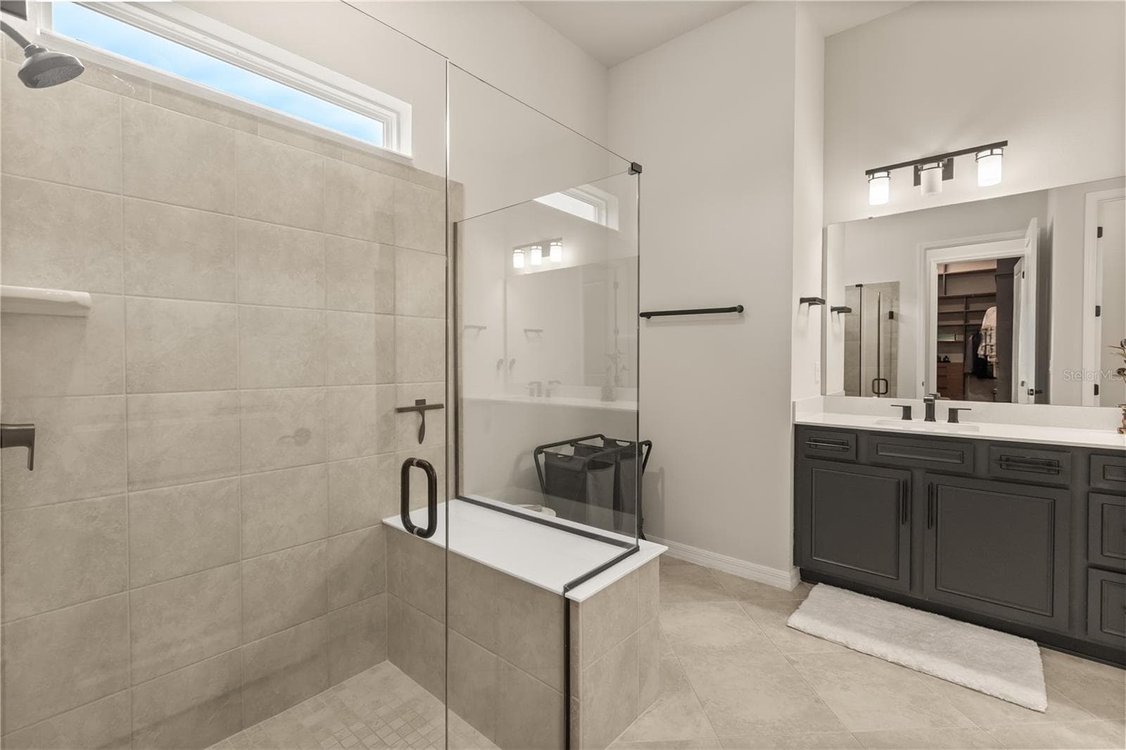 Shower in master bathroom - 4348 SUNSET PRESERVE BLVD, ORLANDO