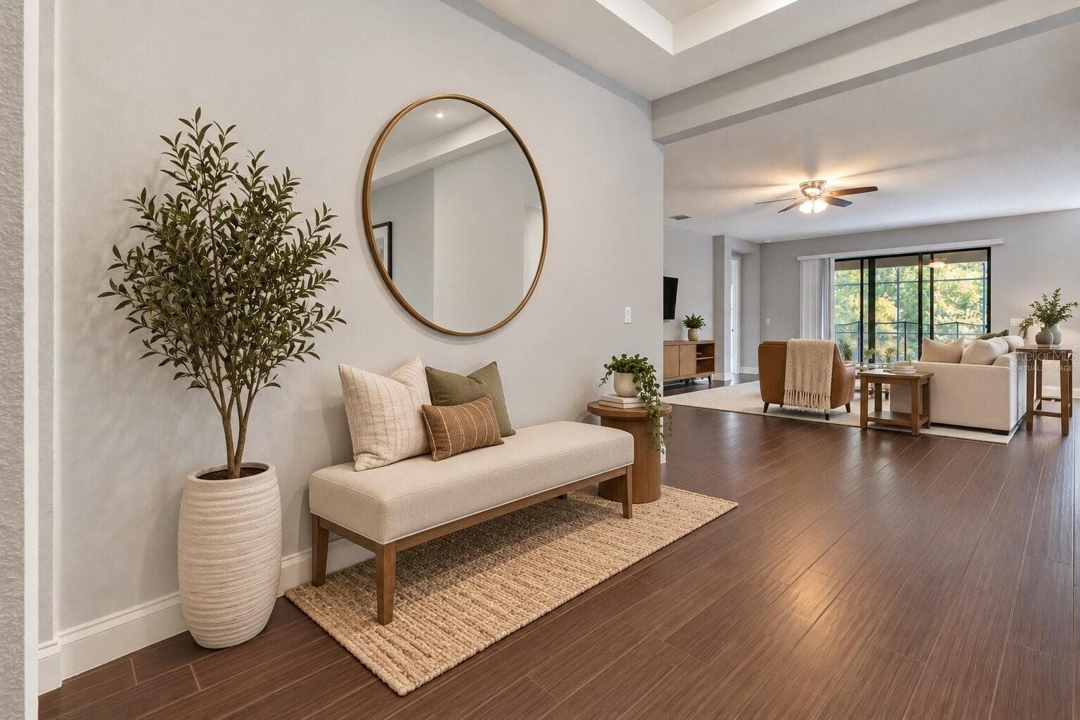 Virtually Staged Hallway - 8524 VIVARO ISLE WAY, WINDERMERE