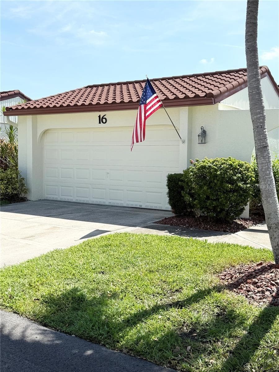 2 car garage entry - 1640 ATARES DR #16, PUNTA GORDA