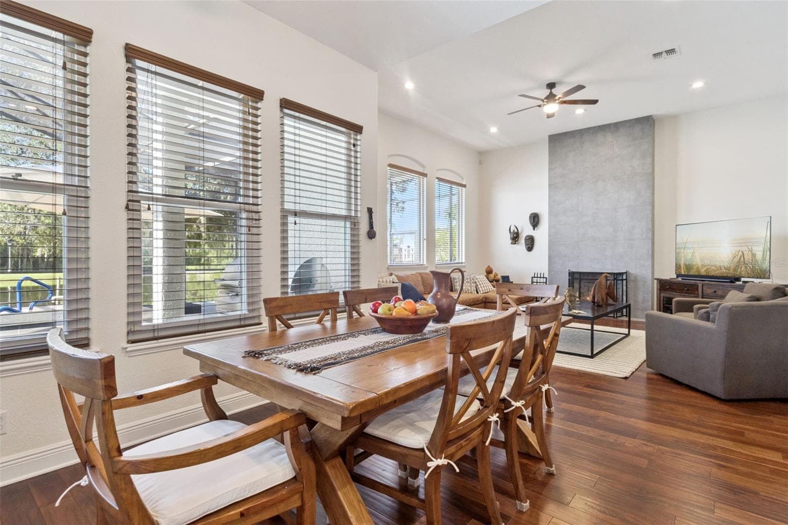 Dinette area off kitchen - View 2. - 3832 HUNTERS ISLE DR, ORLANDO