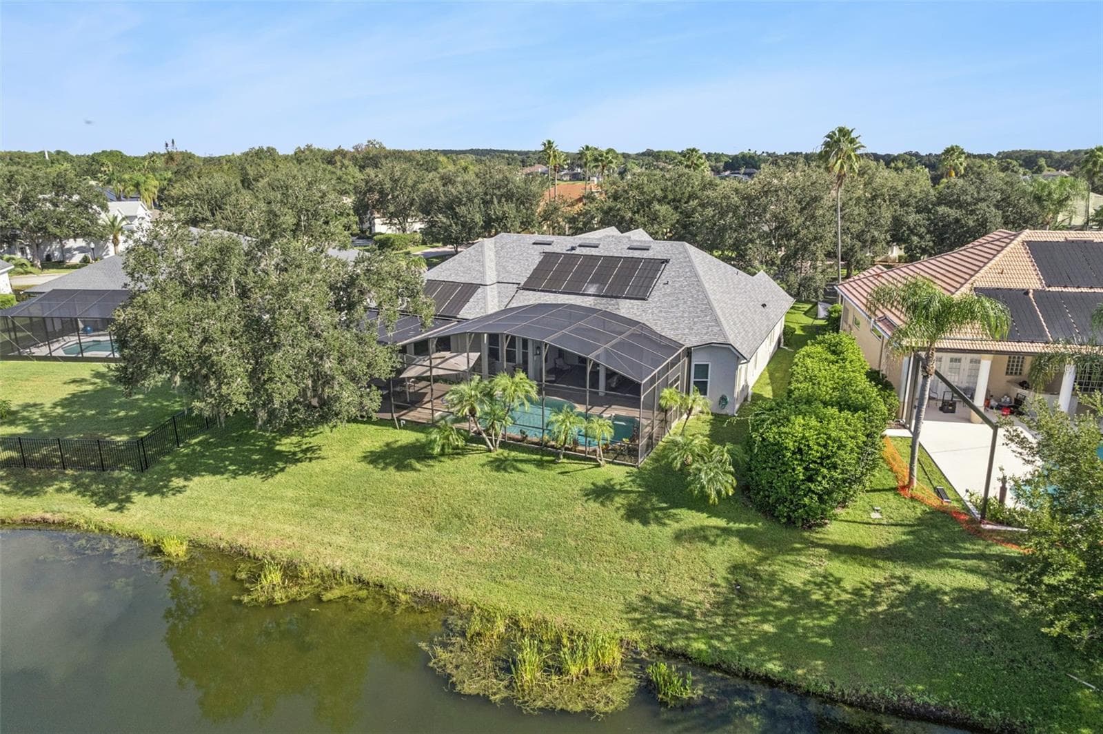 Ariel with beautiful water view - View 10. - 3832 HUNTERS ISLE DR, ORLANDO