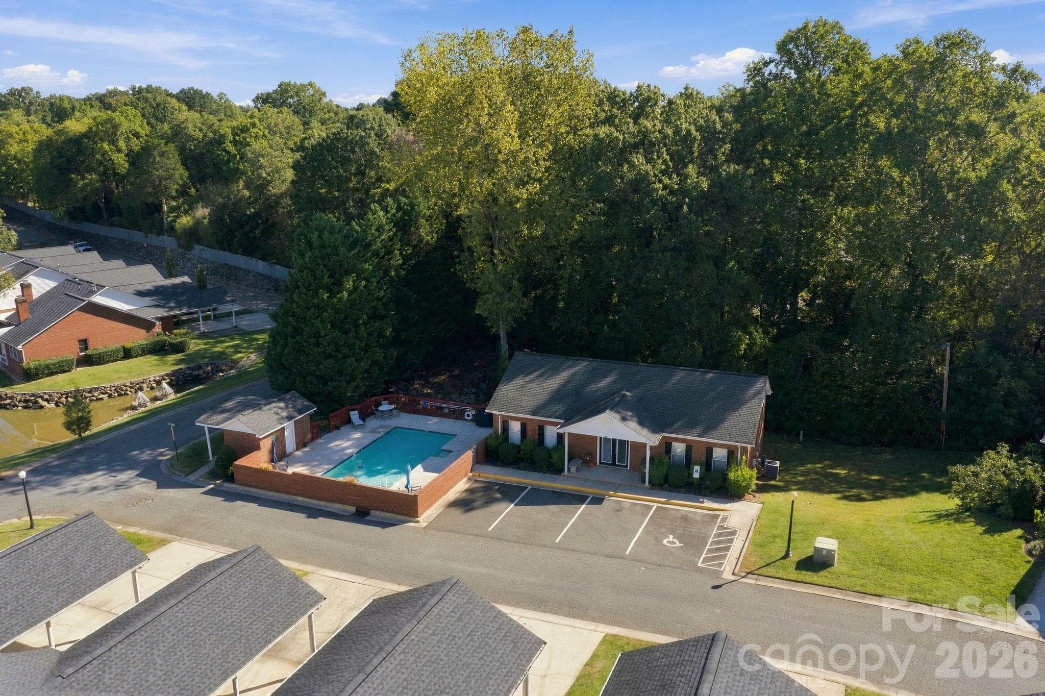 Community pool, clubhouse and parking - 19838 Oak Leaf Circle, Cornelius