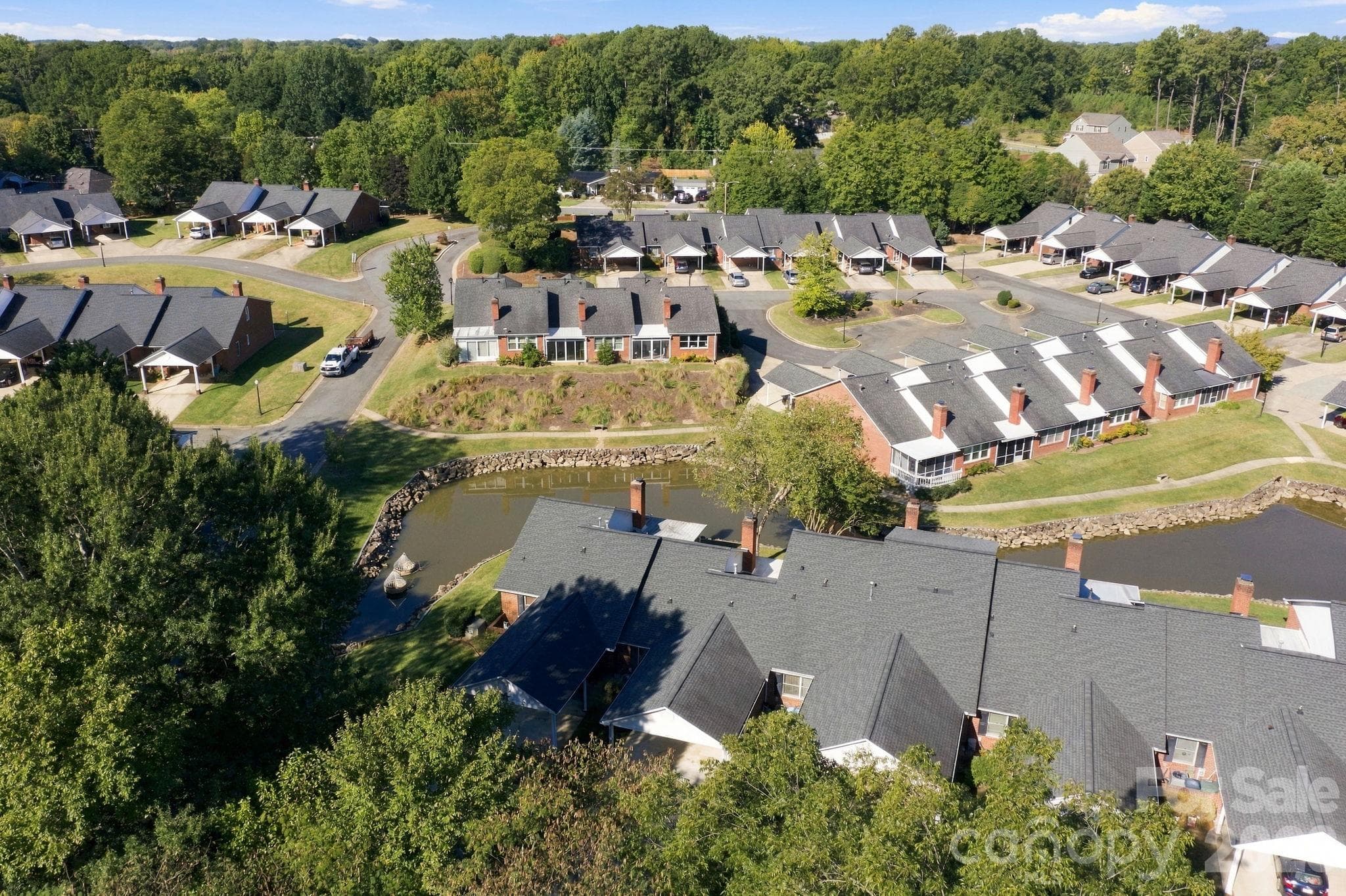 Aerial view of the community - 19838 Oak Leaf Circle, Cornelius