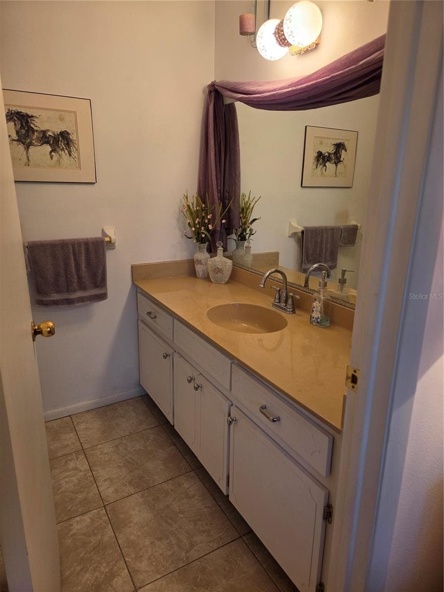 Ensuite master bathroom - 5969 TERRACE PARK DR N #305, ST PETERSBURG