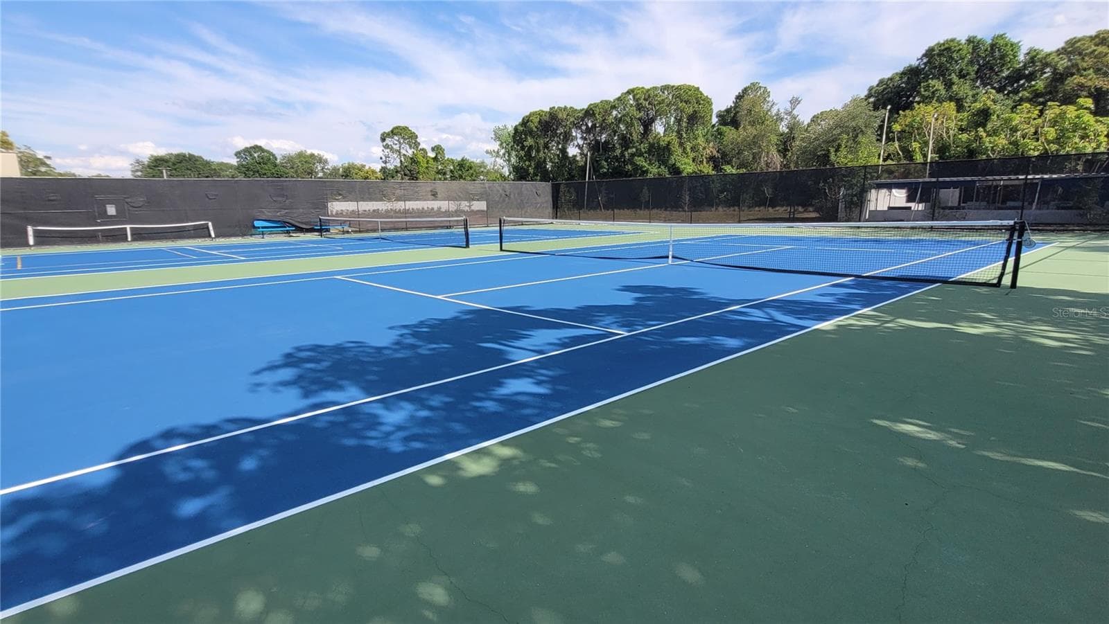Newly resurfaced tennis courts - 5969 TERRACE PARK DR N #305, ST PETERSBURG