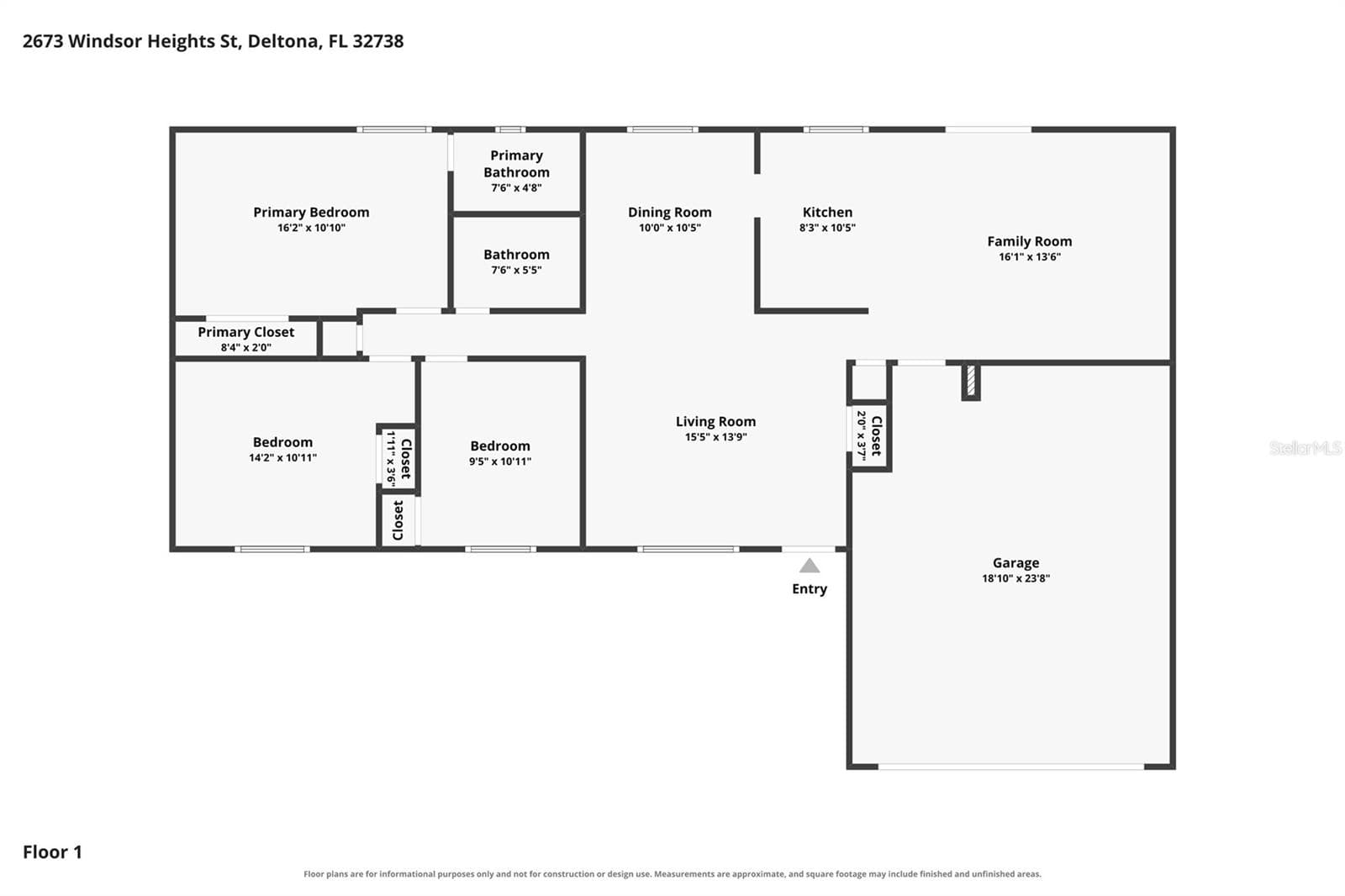 Single Family Residence at 2673 WINDSOR HEIGHTS ST, DELTONA, photo 37 of 37