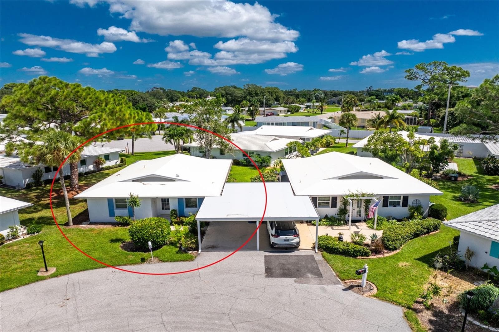 Private Cul-de-sac - 206 BRIGANTINE WAY #206, NOKOMIS