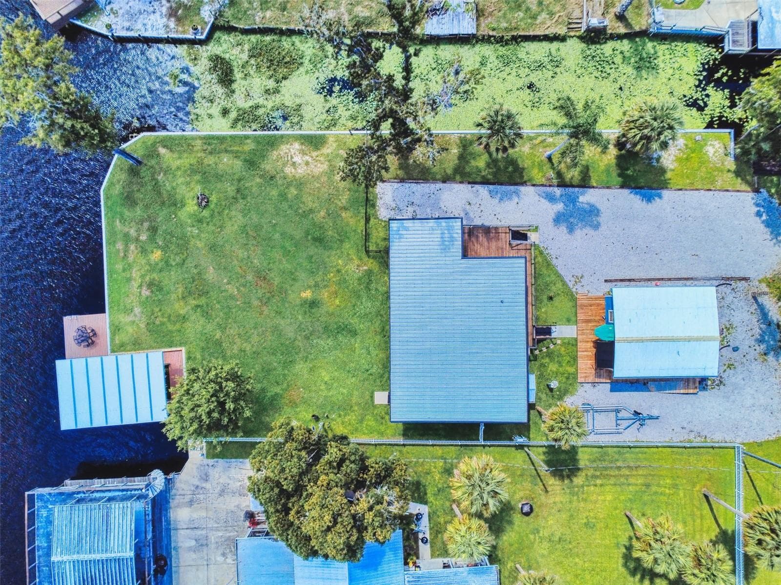aerial of homes - 56108 SAWGRASS RD, ASTOR
