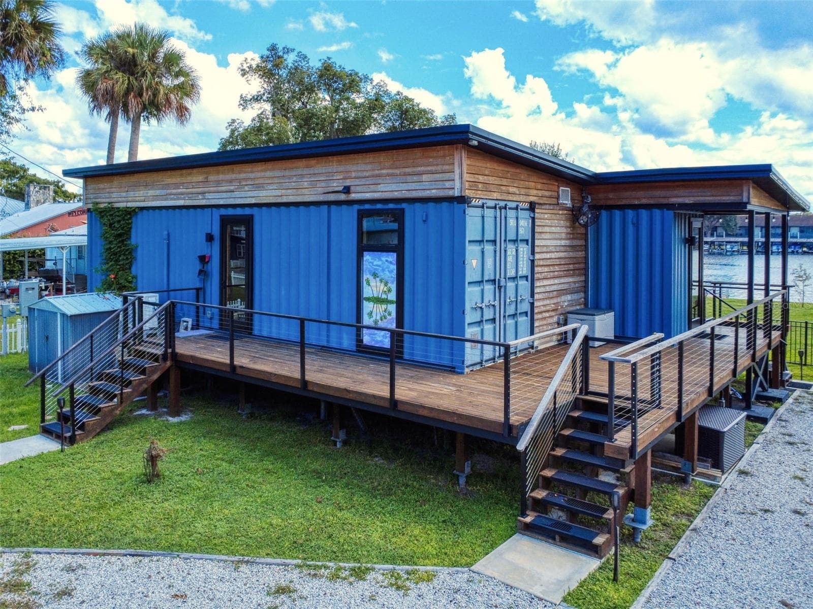 back of home - 56108 SAWGRASS RD, ASTOR