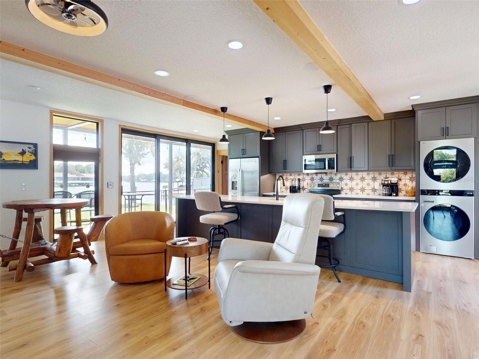 living/dining area - 56108 SAWGRASS RD, ASTOR
