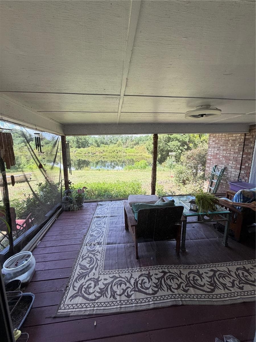 Back patio - 34205 RADIO RD, LEESBURG