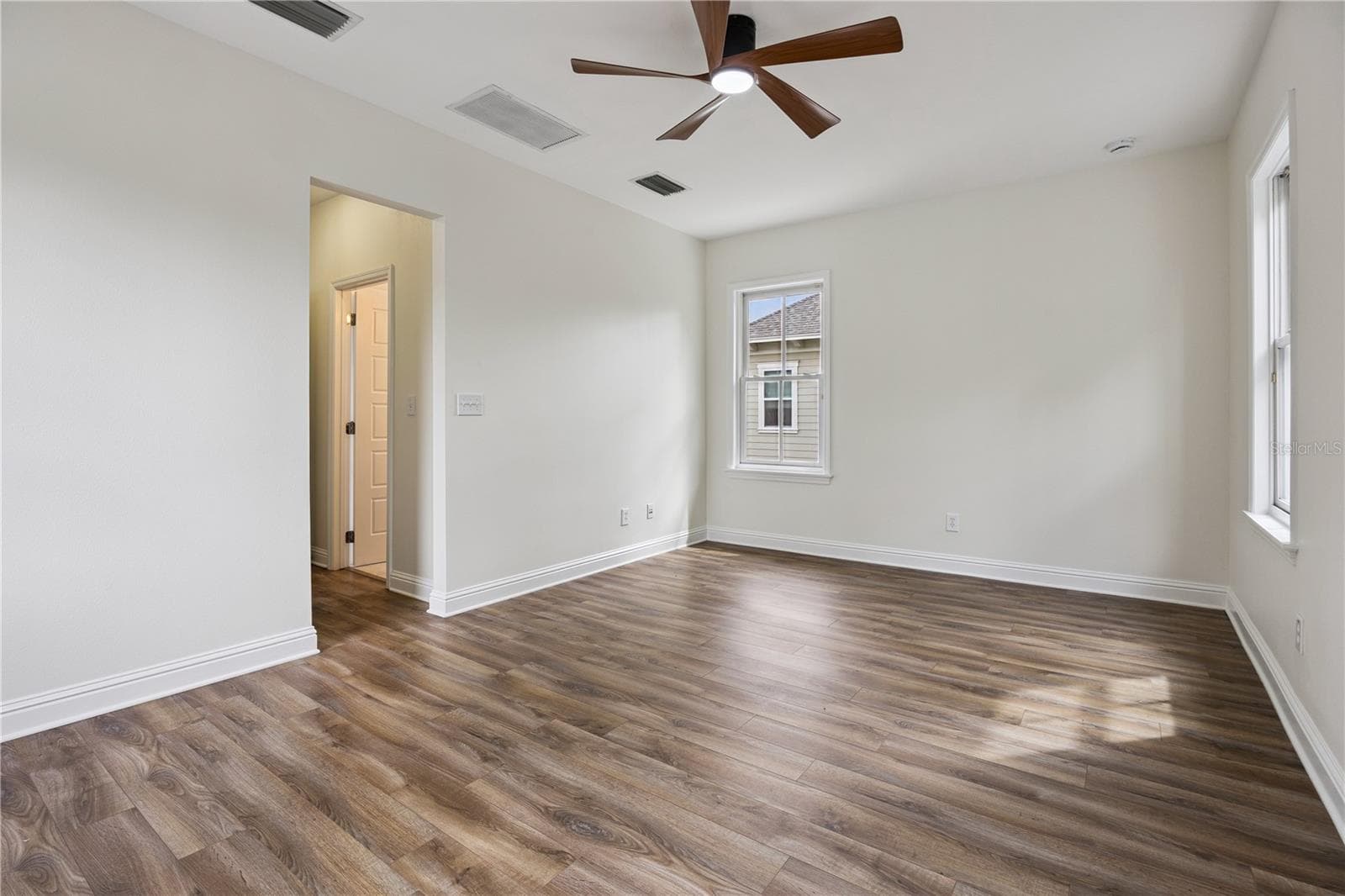 Primary bedroom overlooking the park! (upstairs) - 1362 UNION CLUB DR, WINTER GARDEN