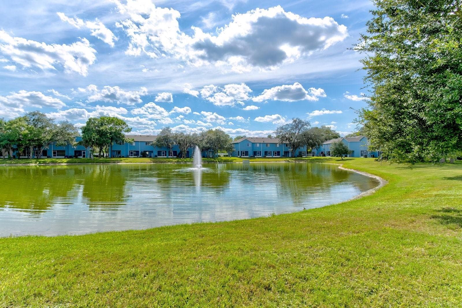 Pond View from rear of property - 509 WILTON CIR, SANFORD