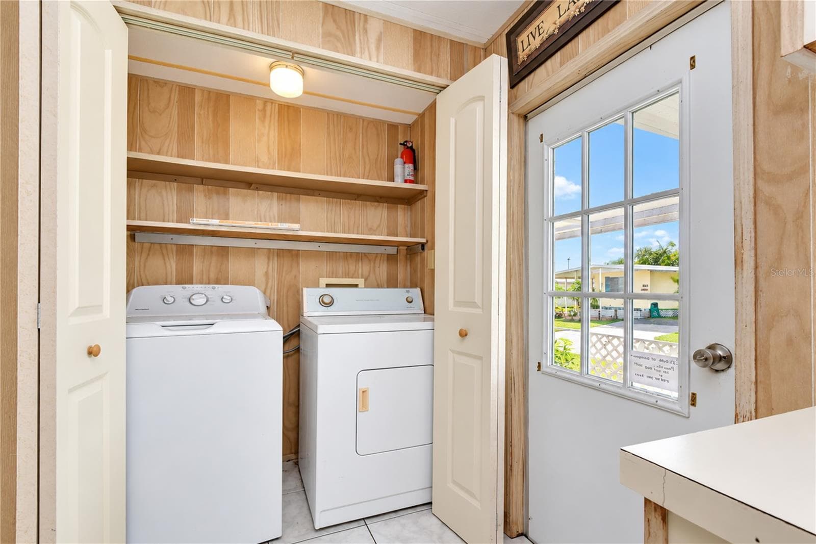 Inside laundry closet - 4710 WINDY LN, ZEPHYRHILLS