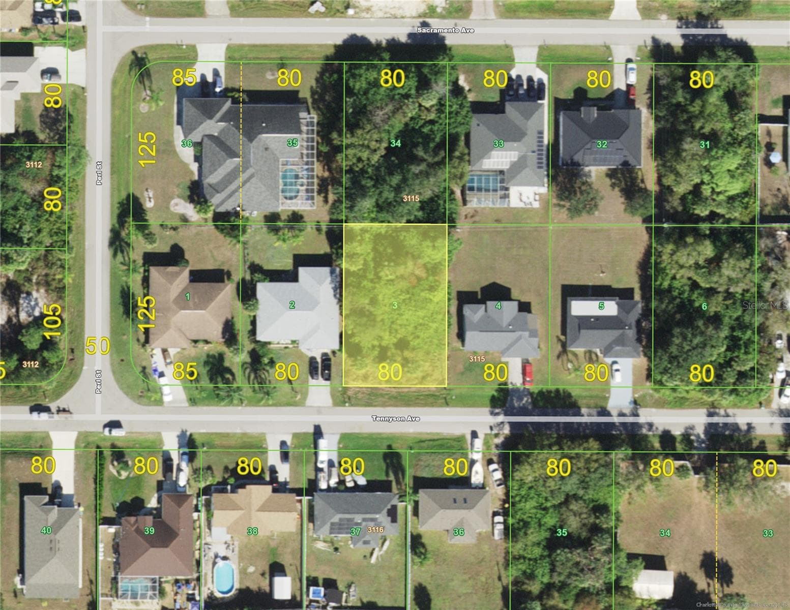 Land at 22456 TENNYSON AVE, PORT CHARLOTTE