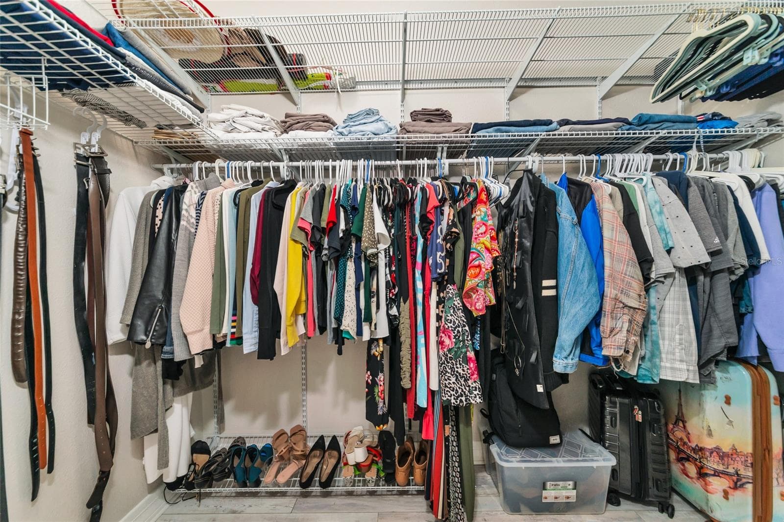 Primary walk in closet - 1101 KINGS WAY DR, NOKOMIS