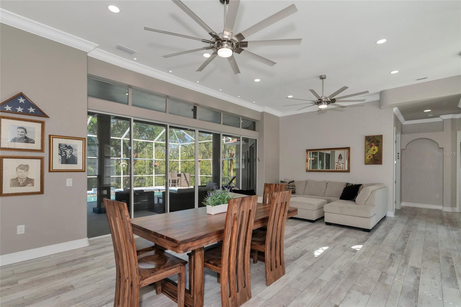 Living/Dining - 1101 KINGS WAY DR, NOKOMIS