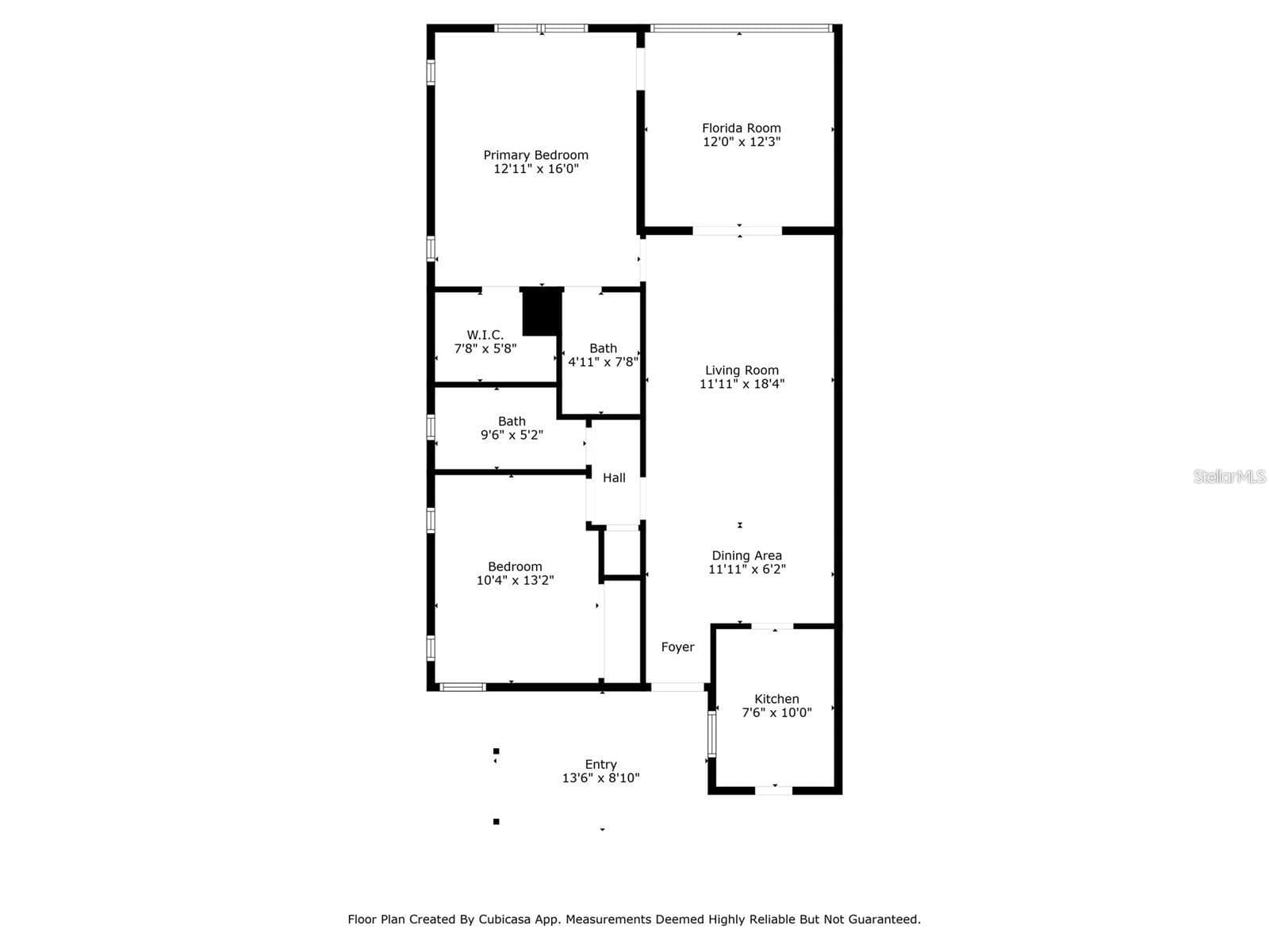 Floor Plan - 175 E HARTFORD ST #5A, HERNANDO