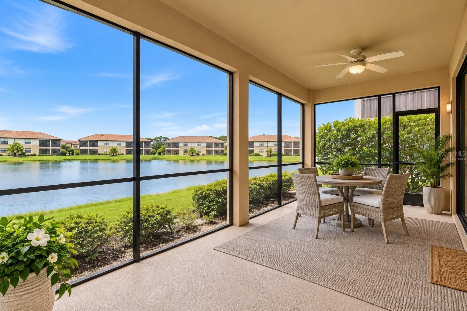 Virtually Staged - Lanai - 20181 RAGAZZA CIR #102, VENICE