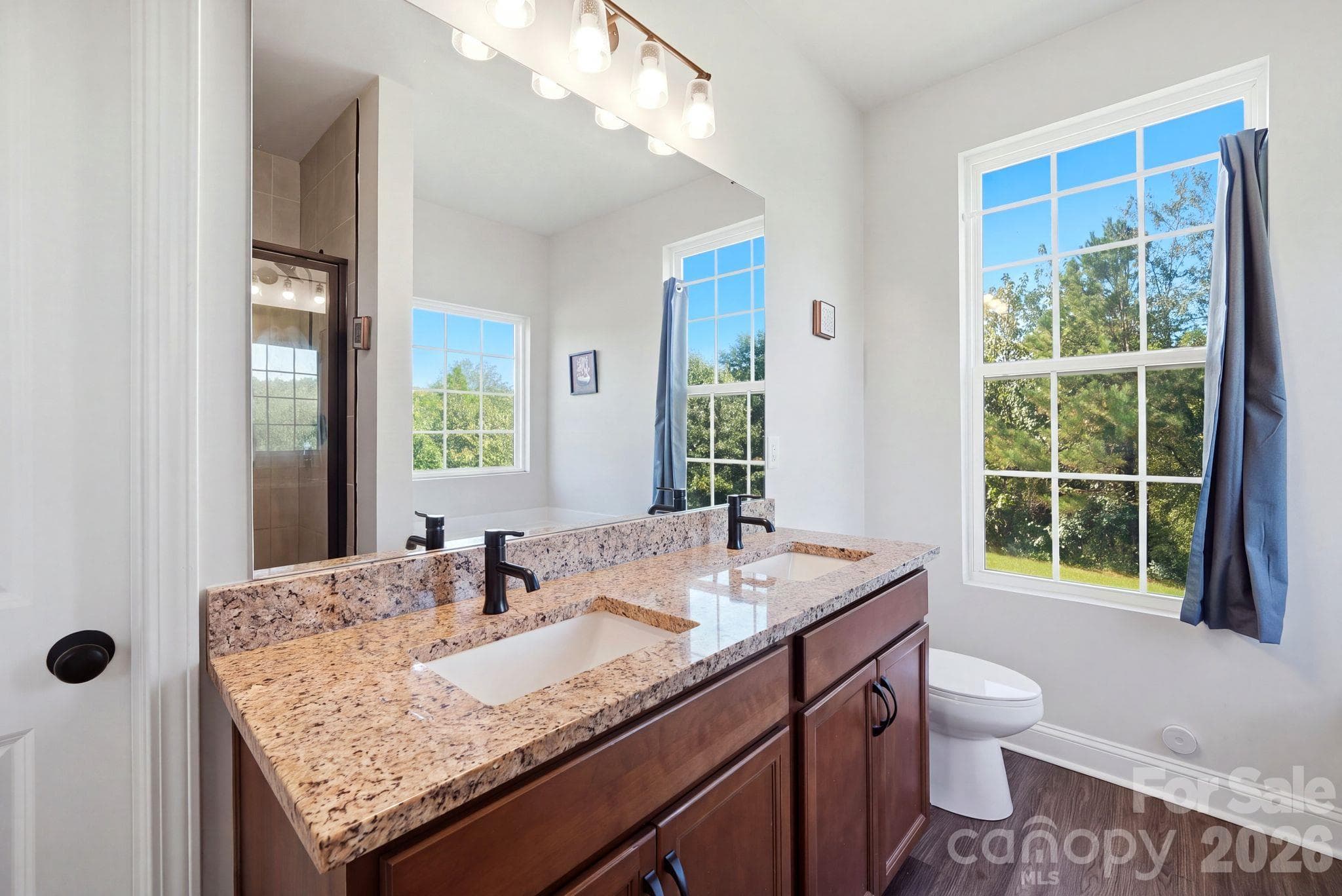 Primary Bathroom with double vanity - 6100 White Store Pageland Road, Marshville