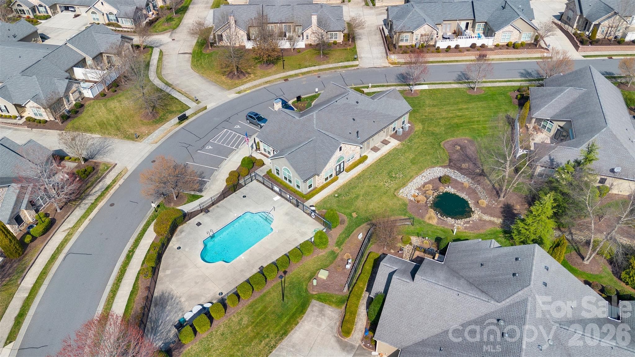 Clubhouse and pool - 4767 Polo Gate Boulevard, Charlotte