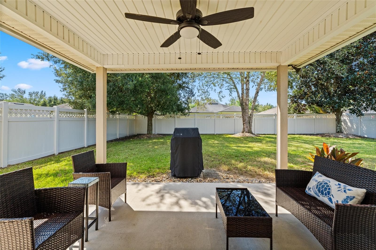 back patio - 723 MANDARIN TER, ST AUGUSTINE