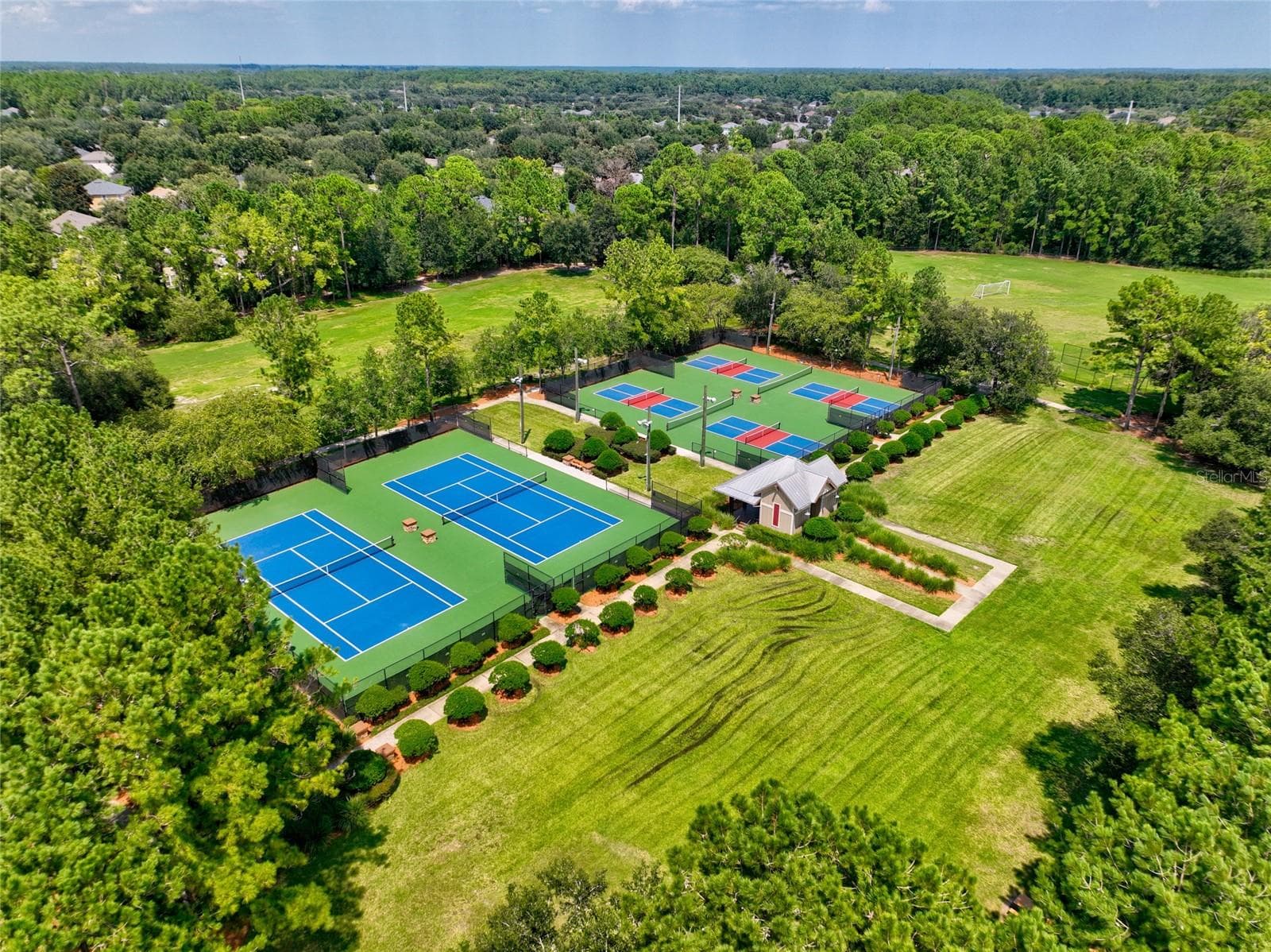 drone pickleball - 723 MANDARIN TER, ST AUGUSTINE