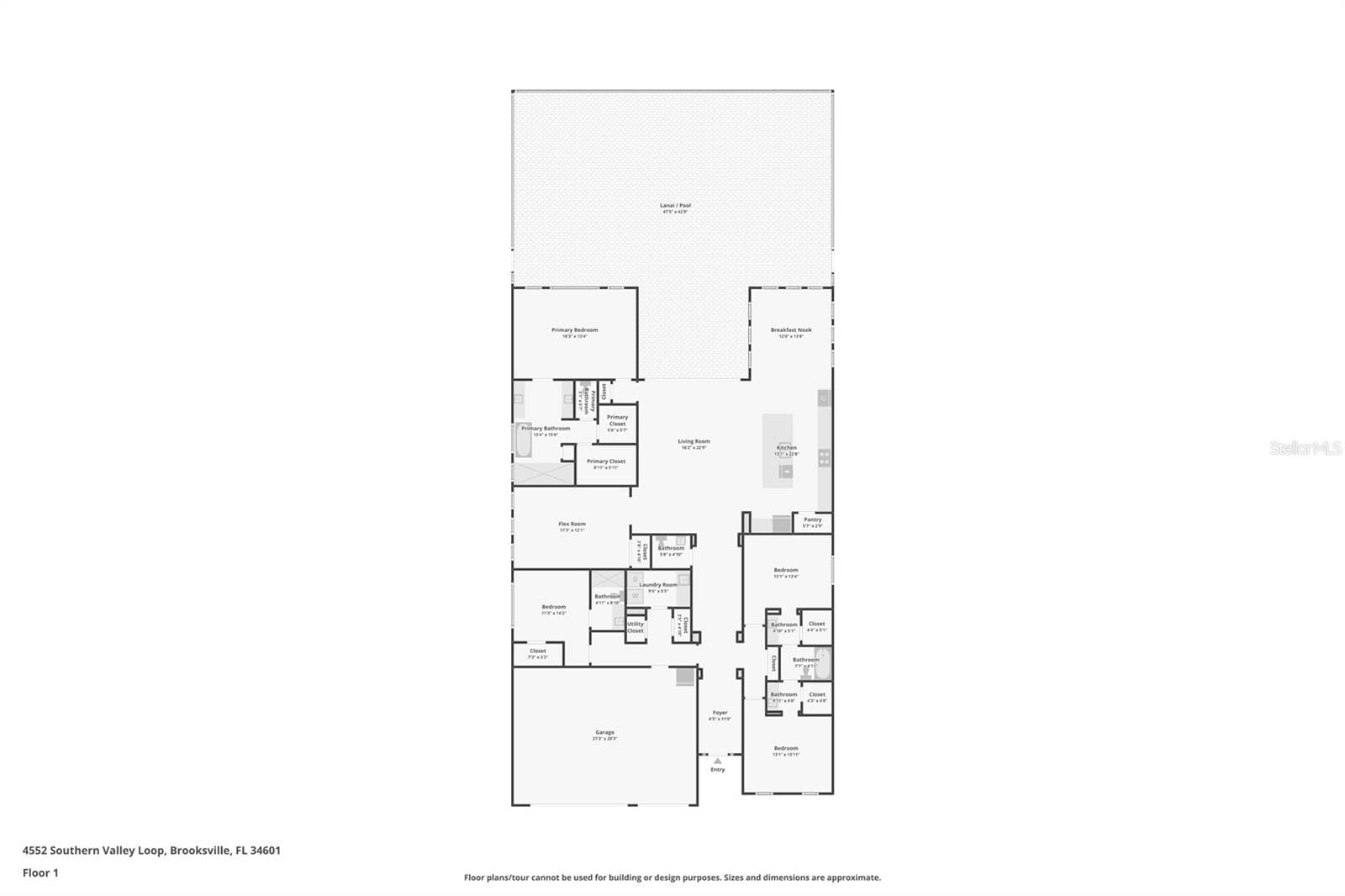 Single Family Residence at 4552 SOUTHERN VALLEY LOOP, BROOKSVILLE, photo 61 of 61