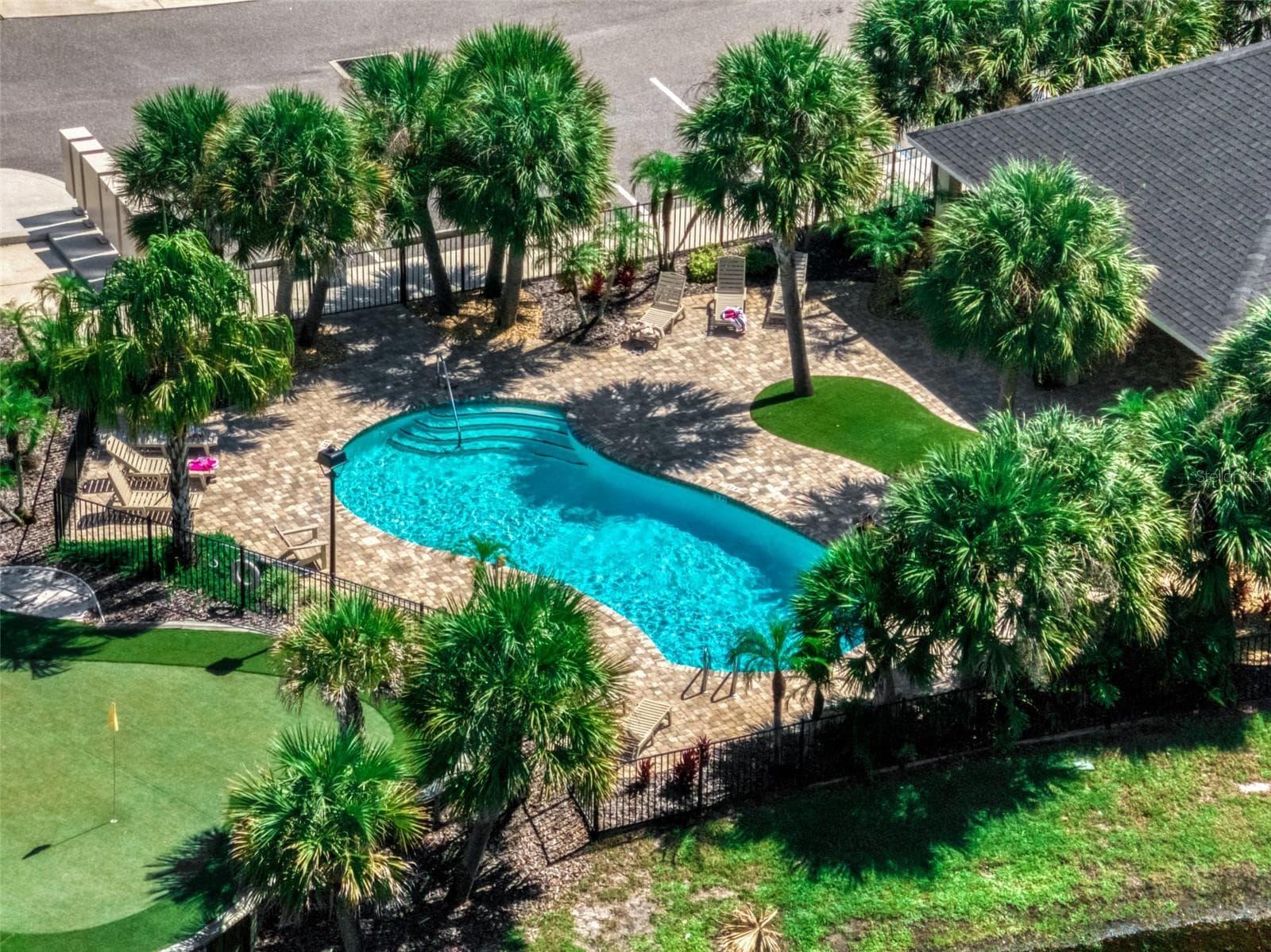 Magnolia Golf Villas private pool - 3082 KAPALUA CT, SEBRING