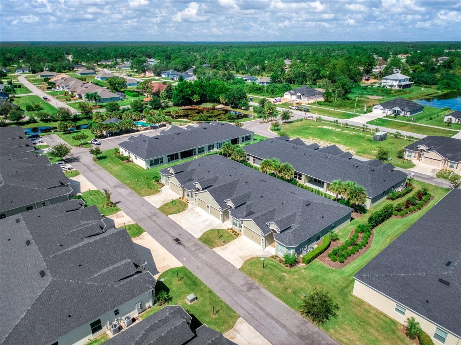 Villa aerial - 3082 KAPALUA CT, SEBRING