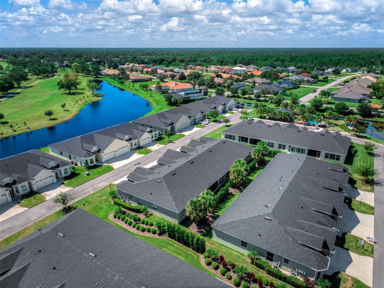 Villa aerial - 3082 KAPALUA CT, SEBRING