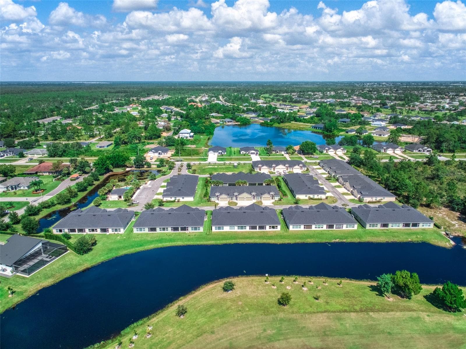 Villa aerial - 3082 KAPALUA CT, SEBRING