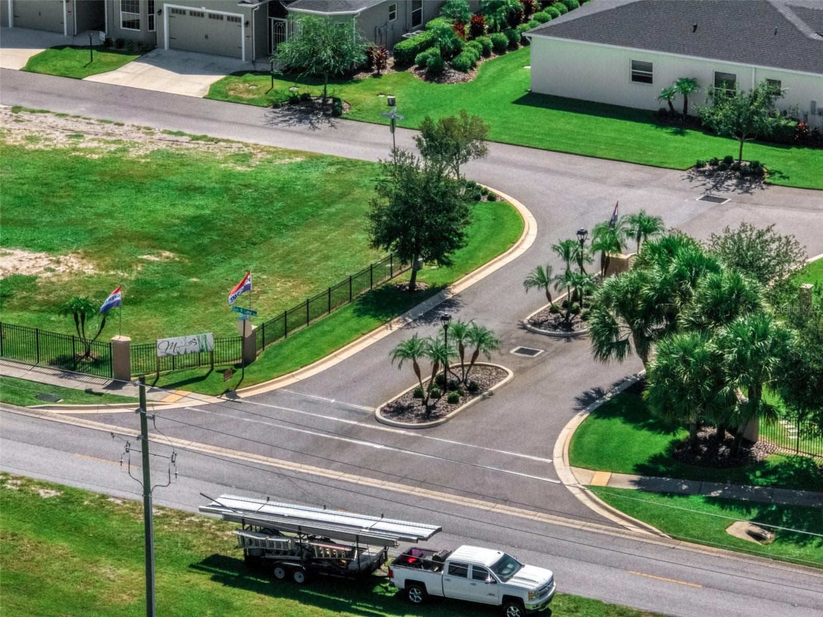 Villa aerial - 3082 KAPALUA CT, SEBRING