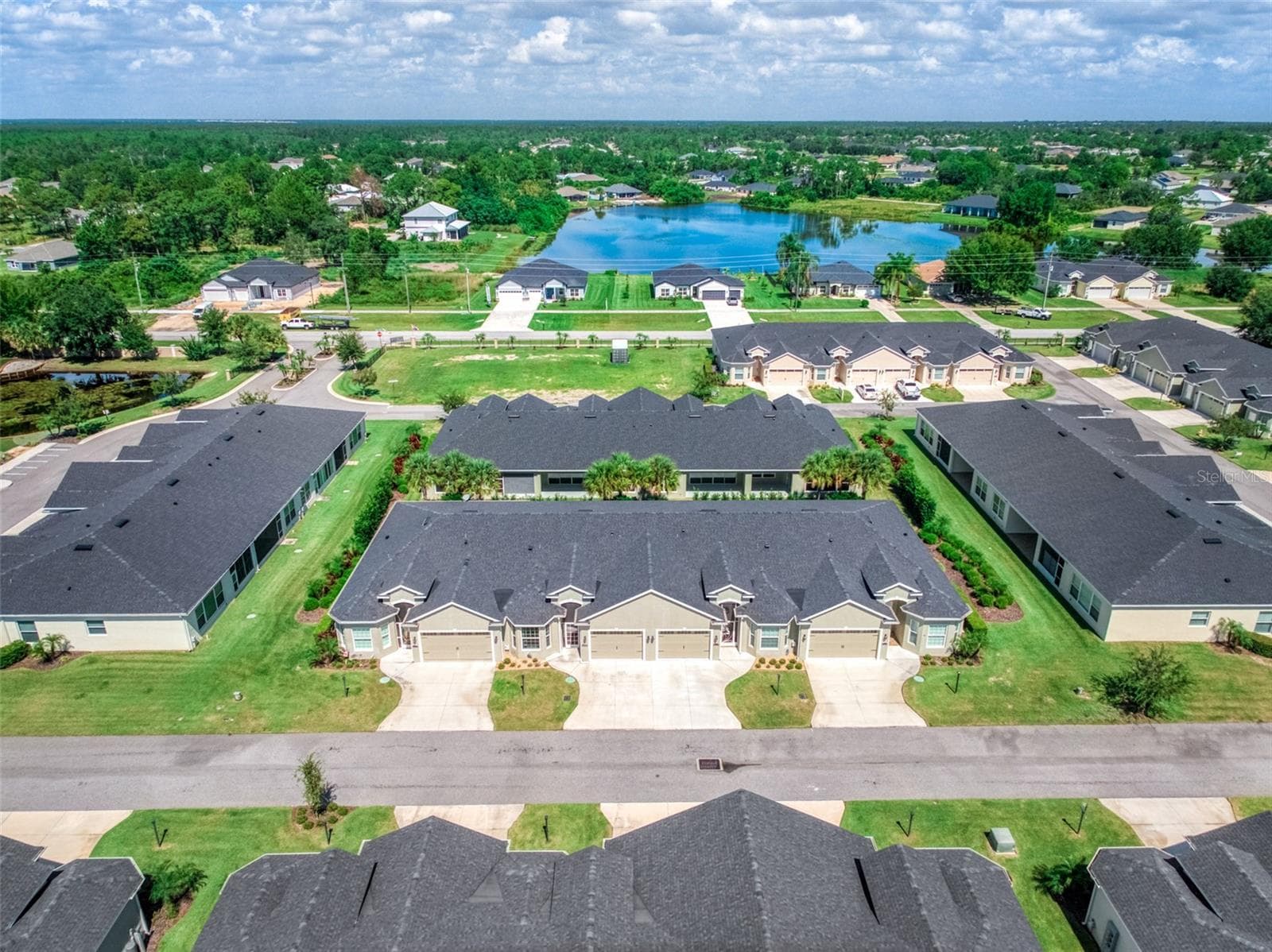 Villa aerial - 3082 KAPALUA CT, SEBRING