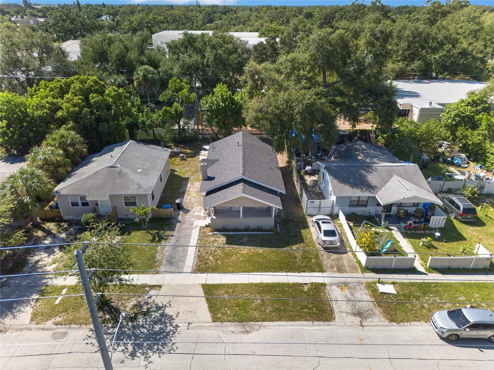 Aerial View Above House - 2310 17TH AVE S, ST PETERSBURG