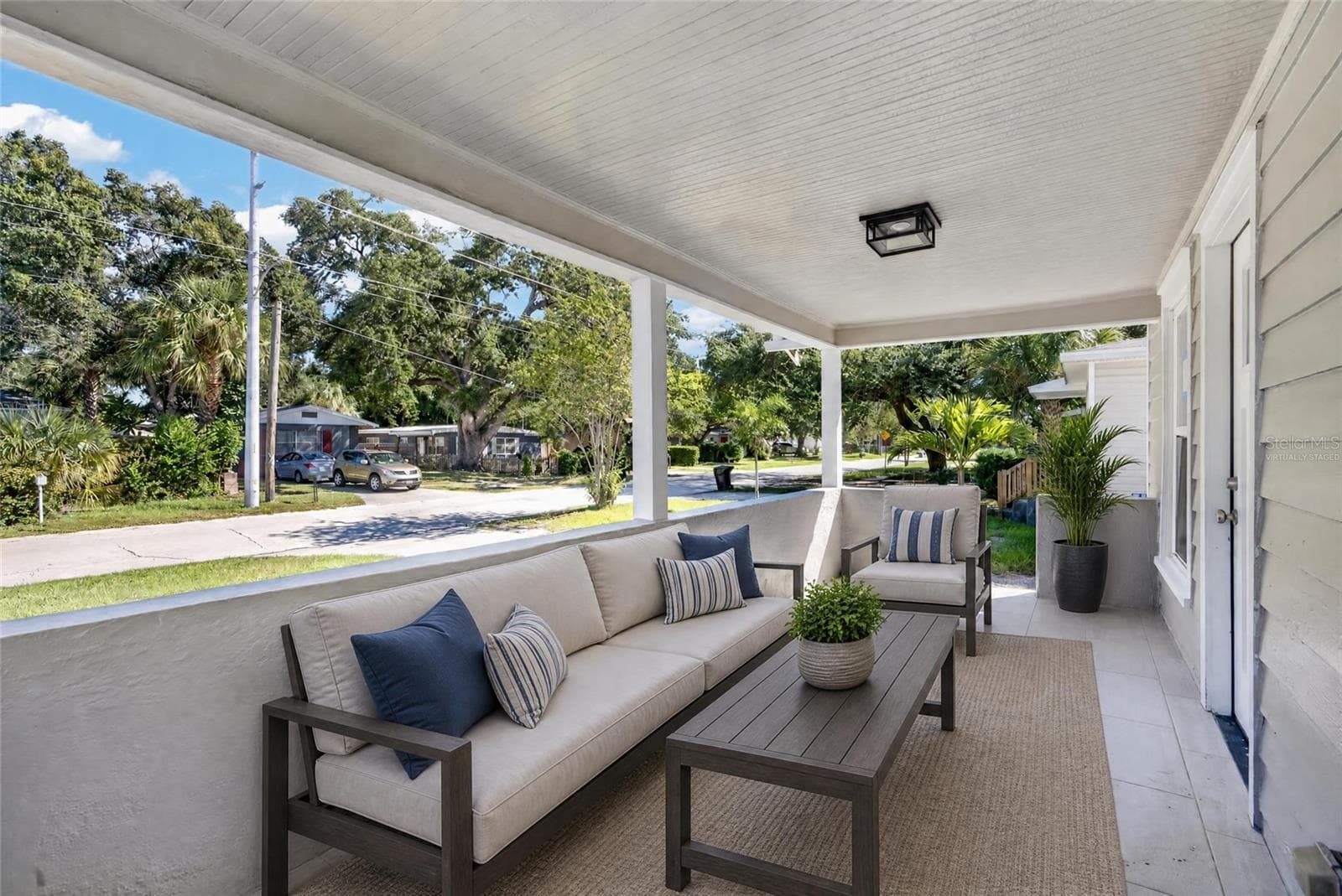 Photo of Front Porch Virtually Staged - 2310 17TH AVE S, ST PETERSBURG