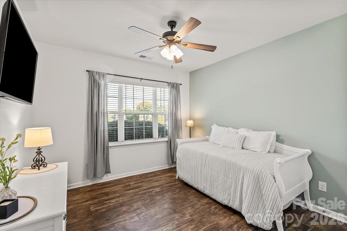 Front secondary bedroom on main floor - 2003 Harvest Time Lane, Waxhaw