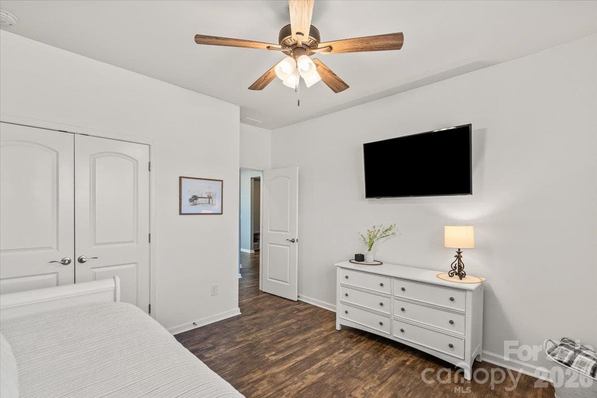 Front secondary bedroom on main floor - 2003 Harvest Time Lane, Waxhaw