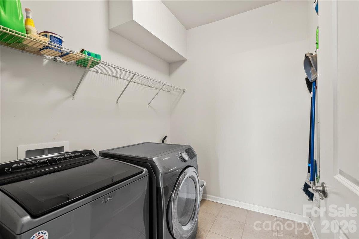 Main level laundry room - 2003 Harvest Time Lane, Waxhaw