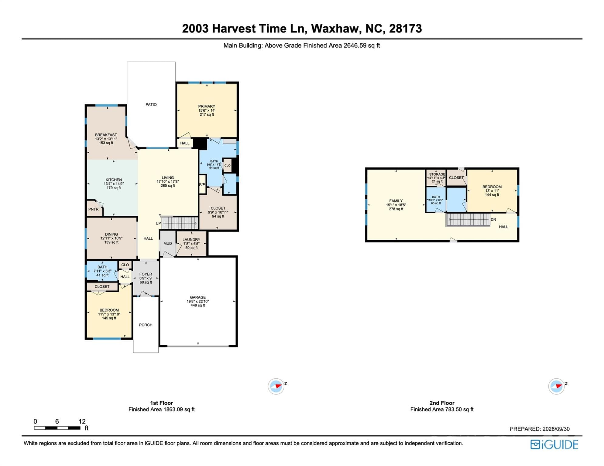 Single Family Residence at 2003 Harvest Time Lane, Waxhaw, photo 48 of 48