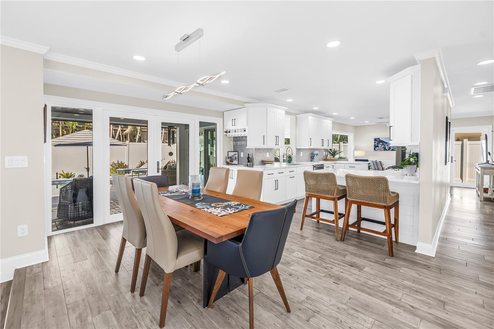 This home flows beautifully for entertaining. - 1114 2ND AVE S, TIERRA VERDE