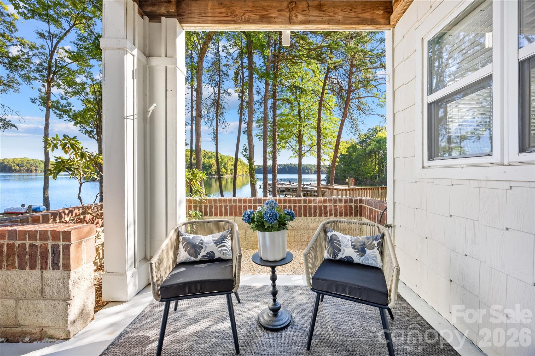 Enjoy fresh air and water views from your new lake front oasis. - 915 Northeast Drive, Davidson