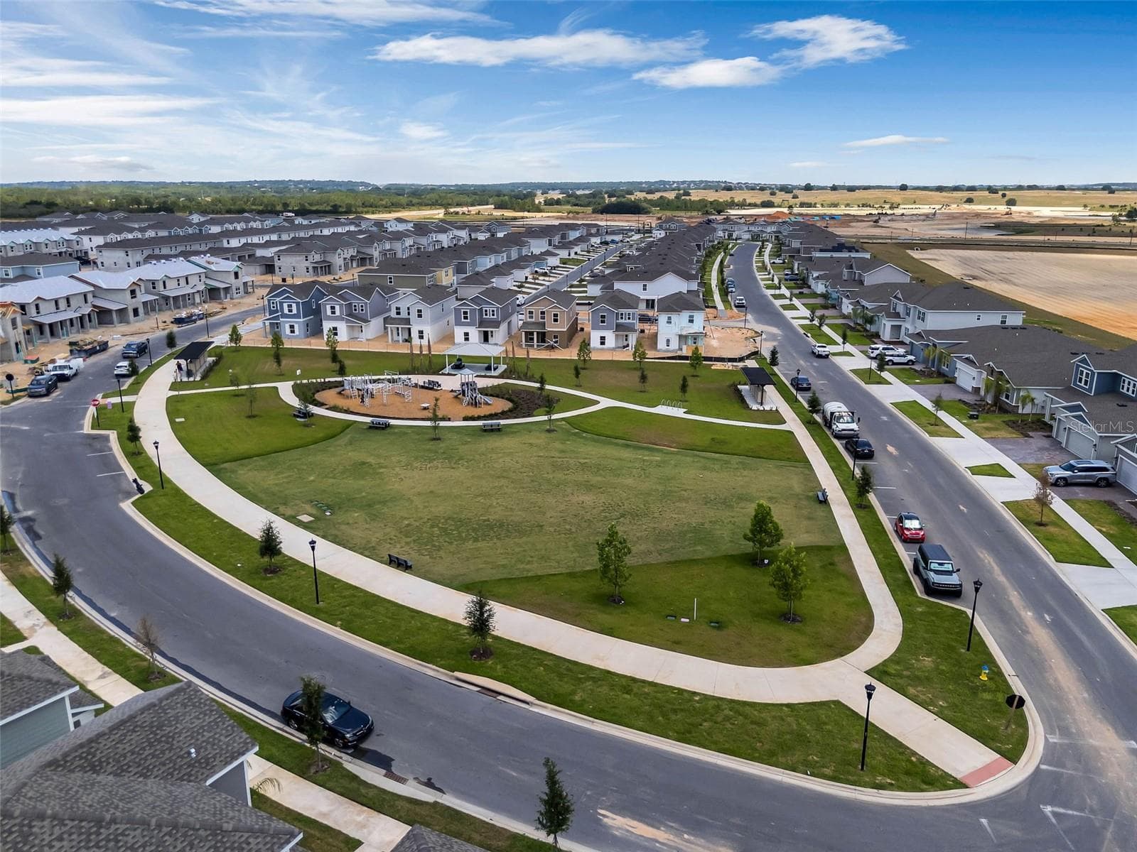 Aerial view of the playground - 6175 SHAVASANA RD RD, CLERMONT